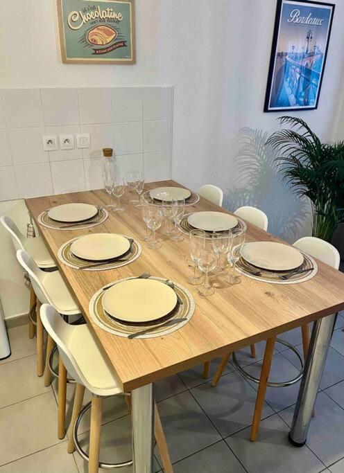 Appart Cosy 6 Personnes Floirac  Kültér fotó